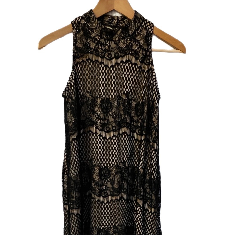 Xhilaration Lace Overlay Dress Color: Black Size: S/P